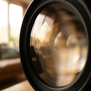Photographer capturing a relaxed on-location session with natural light